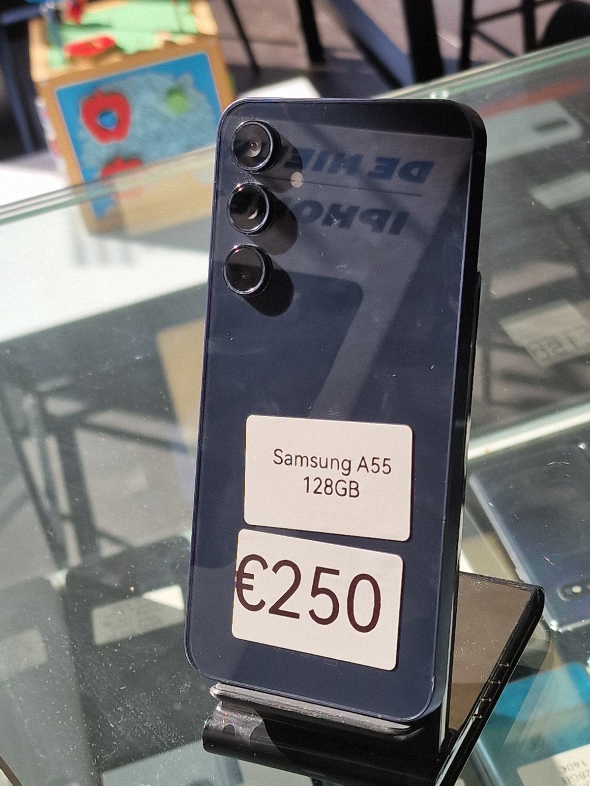Samsung A55.  128 GB.  2 jaar garantie, Telecommunicatie, Mobiele telefoons | Samsung, Zo goed als nieuw, Galaxy A, 128 GB, Zwart
