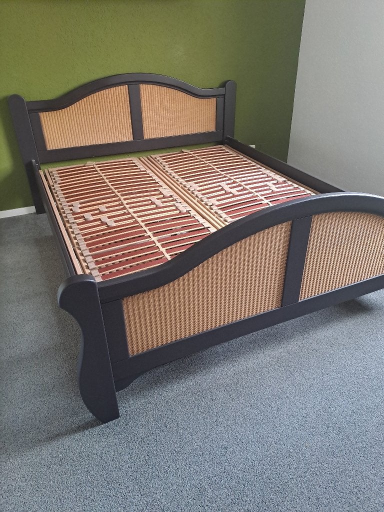 Bed 1.60 bij 2.00, Huis en Inrichting, Slaapkamer | Bedden, Ophalen, Gebruikt, Tweepersoons, 200 cm