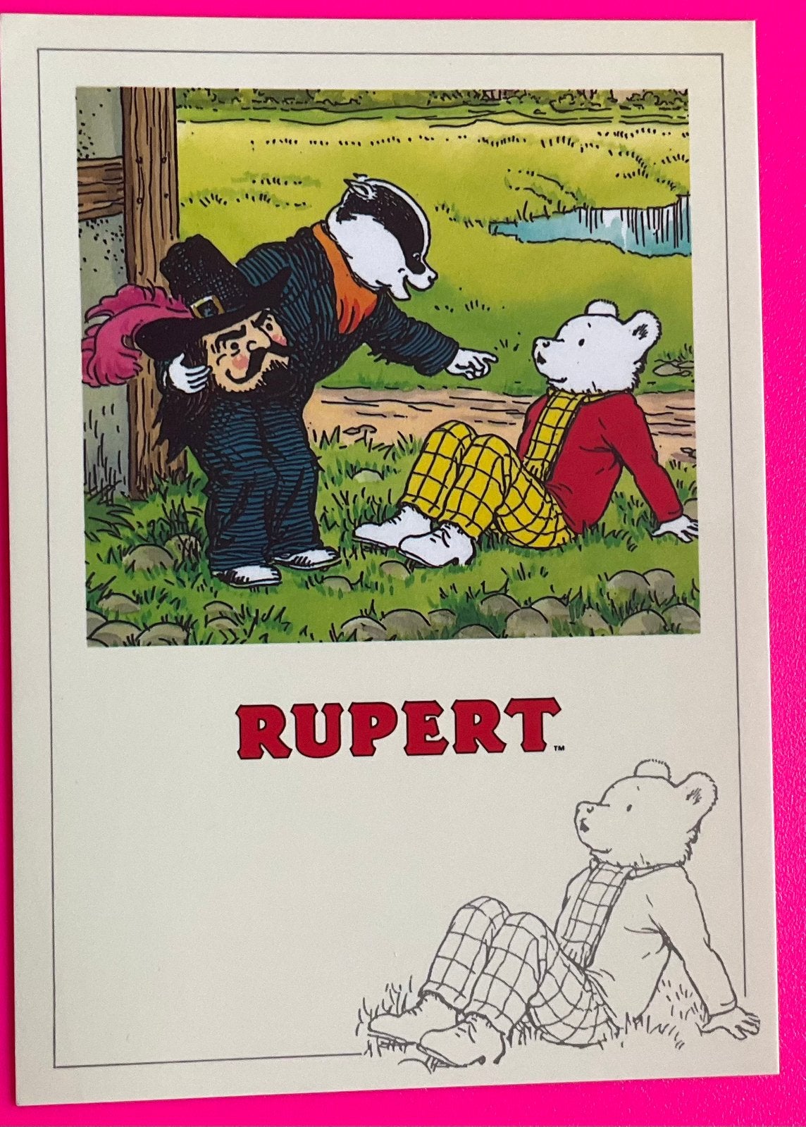 Rupert , Bruintje beer, Ophalen of Verzenden, Sterren en Beroemdheden