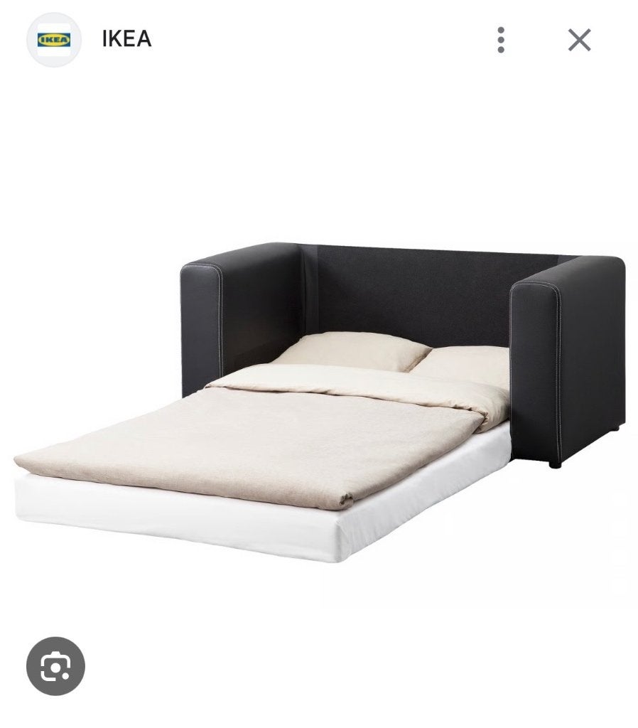 Sofa bed, Ophalen, Gebruikt, Tweepersoons, 190 cm of minder