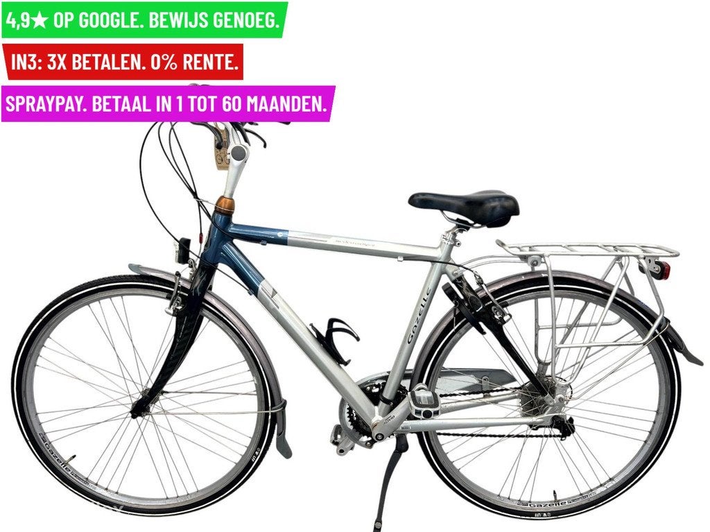 Herenfiets GAZELLE MEDEO 28"/54cm/24ver - Garantie/Levering, Fietsen en Brommers, Fietsen | Heren | Herenfietsen, 9713 Bv Groningen