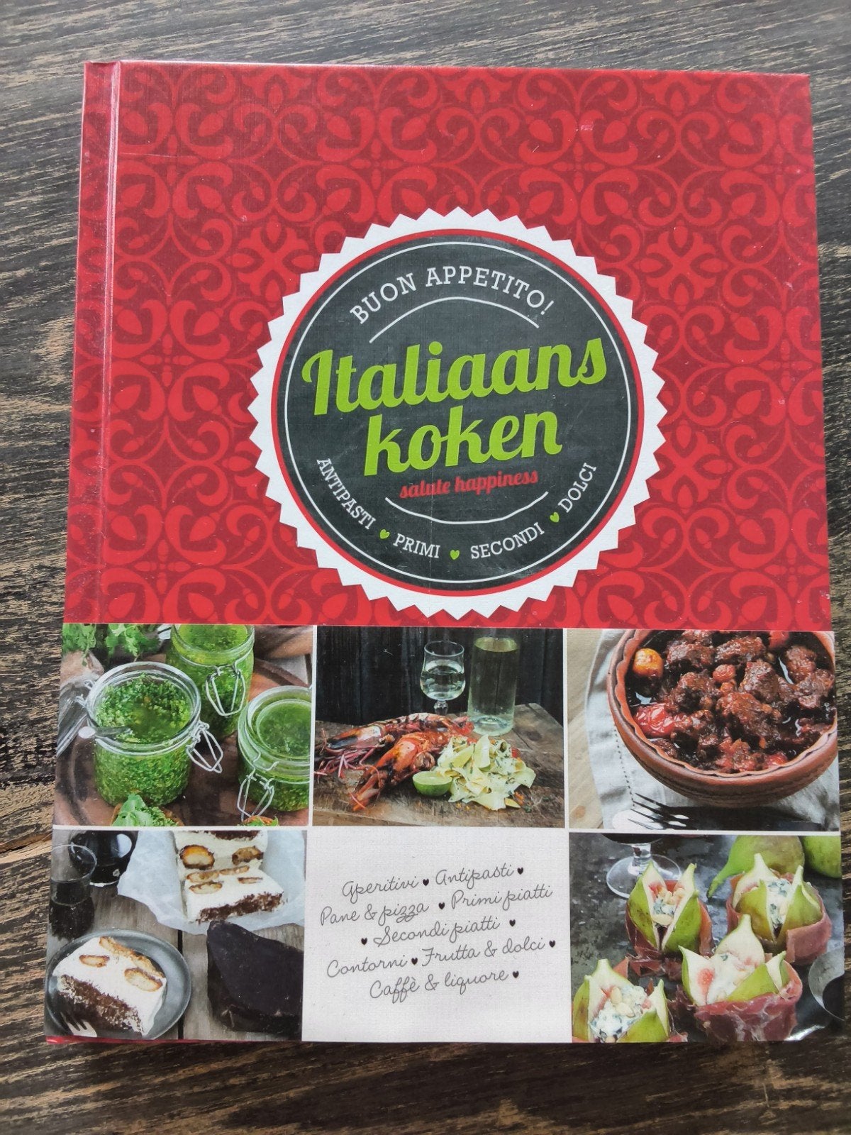 Italiaans Koken: Buon Appetito! Receptenboek, Voorgerechten en Soepen, Ophalen of Verzenden, Zo goed als nieuw, Italië