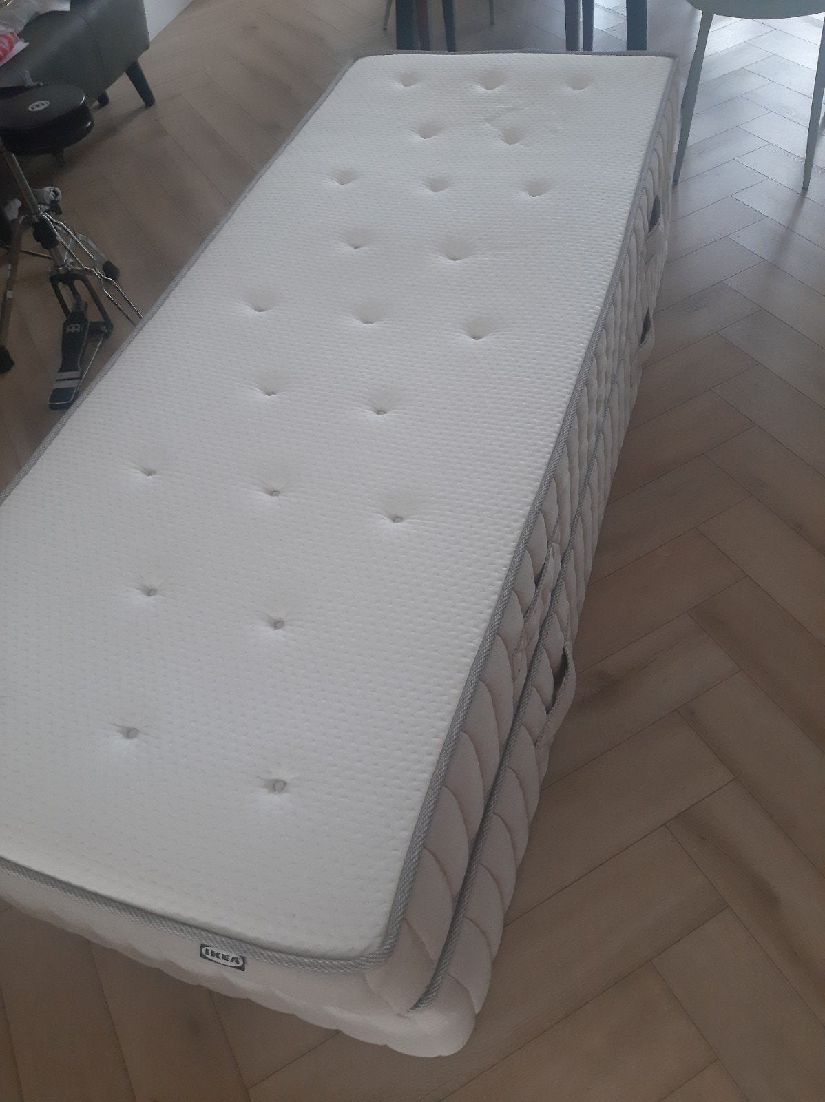 2 Ikea matrassen VATNESTRÖM 80 bij 200, Ophalen, Eenpersoons, Zo goed als nieuw, 80 cm