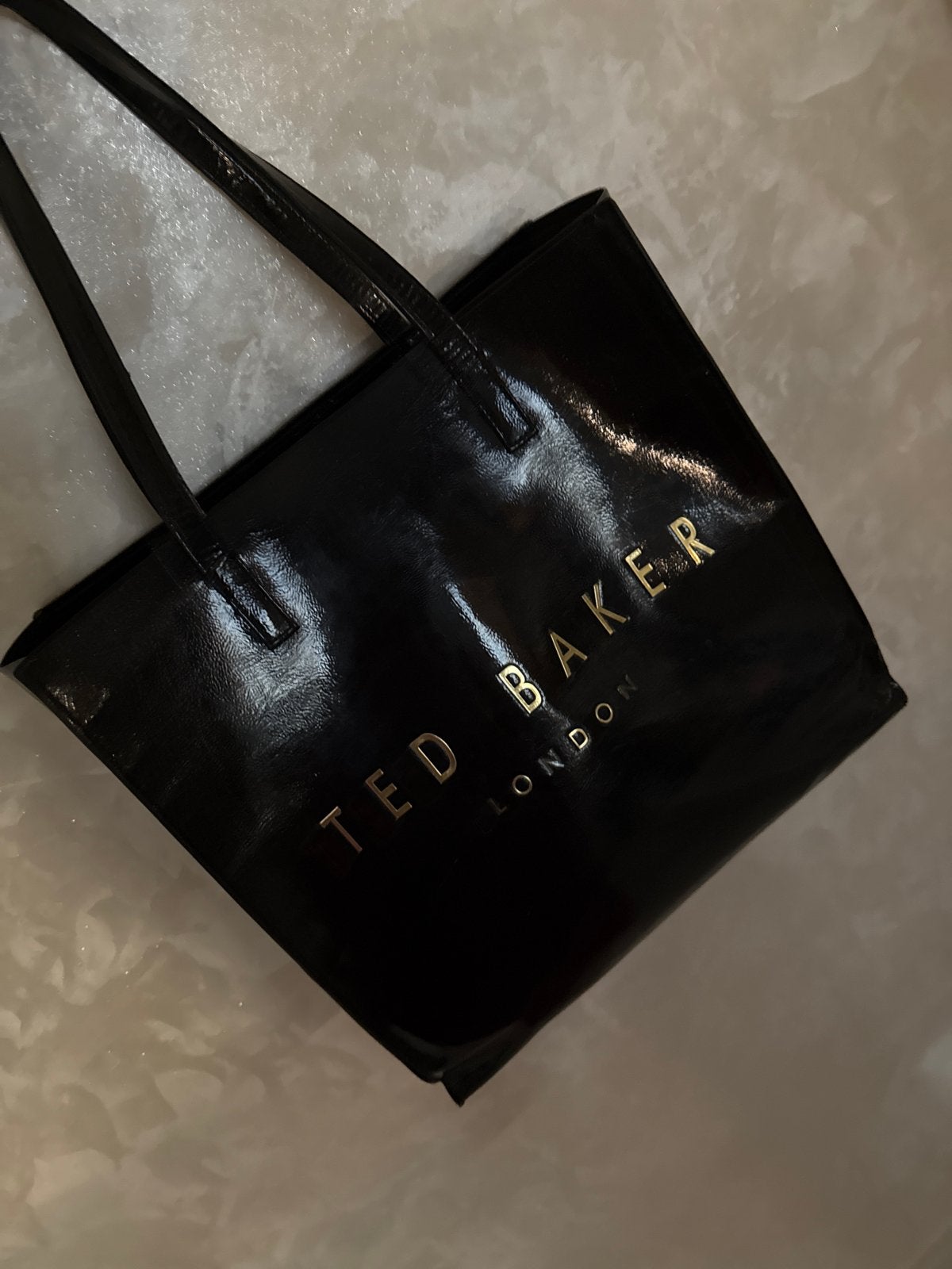 Ted Baker tas - Zwarte shopper, Sieraden, Tassen en Uiterlijk, Tassen | Damestassen, Ophalen of Verzenden, Gebruikt, Zwart, Shopper