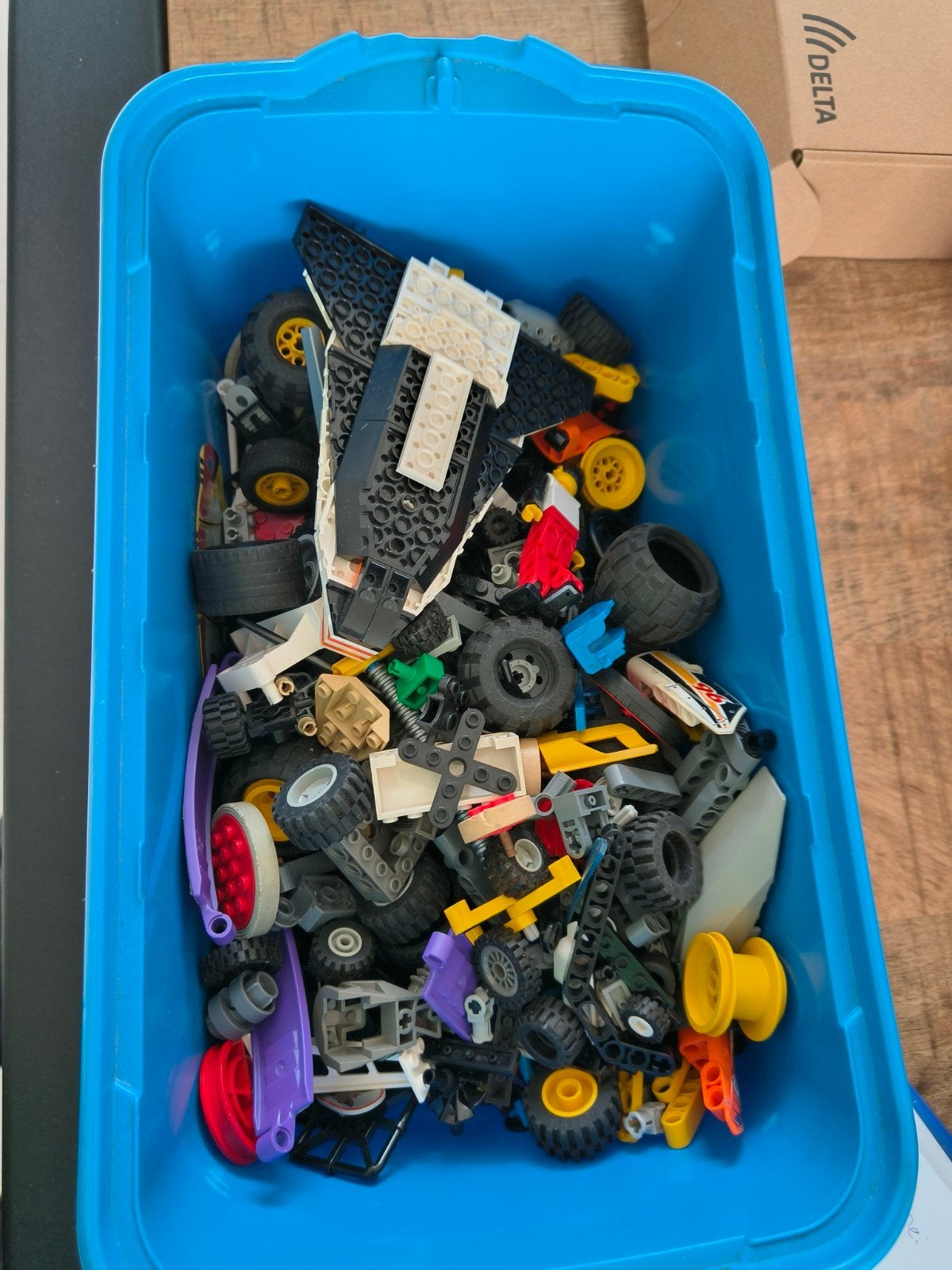 Lego doos 2kg, Ophalen of Verzenden