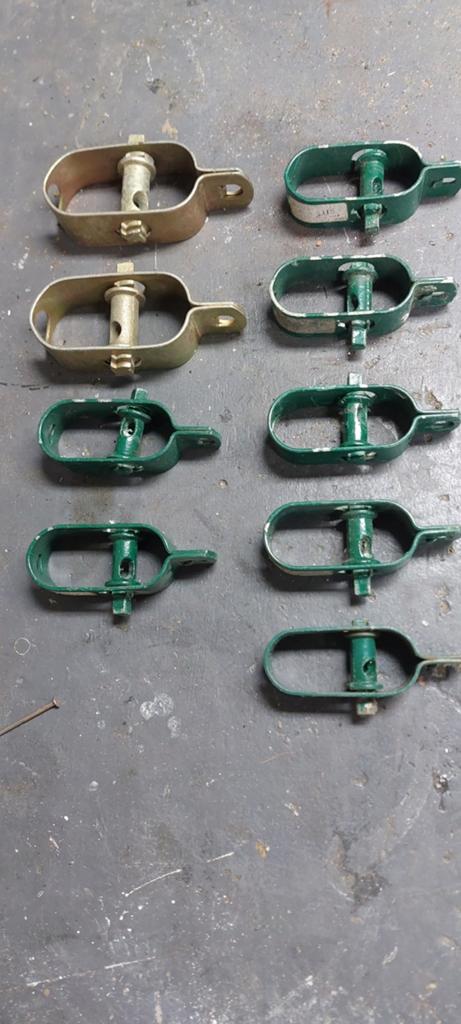 Draadspanners 9 stuks, Tuin en Terras, Gaas en Draad, Ophalen of Verzenden, Minder dan 10 meter