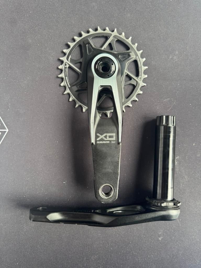 Sram X0 transmission crankset dub wide 170mm 32t kettingblad, Crankstel of Pedalen, Gravelbike, Ophalen of Verzenden, Zo goed als nieuw