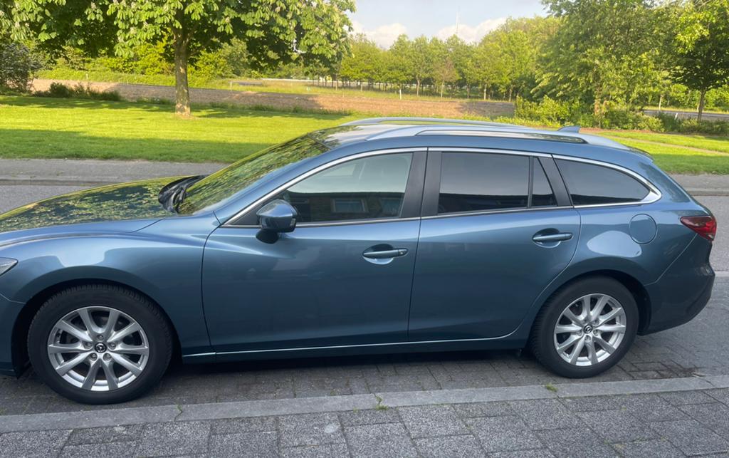 Mazda 6 2.2D 110KW Sportbreak 2013 Blauw, Voorwielaandrijving, 730 kg, 4 cilinders, 23 km/l