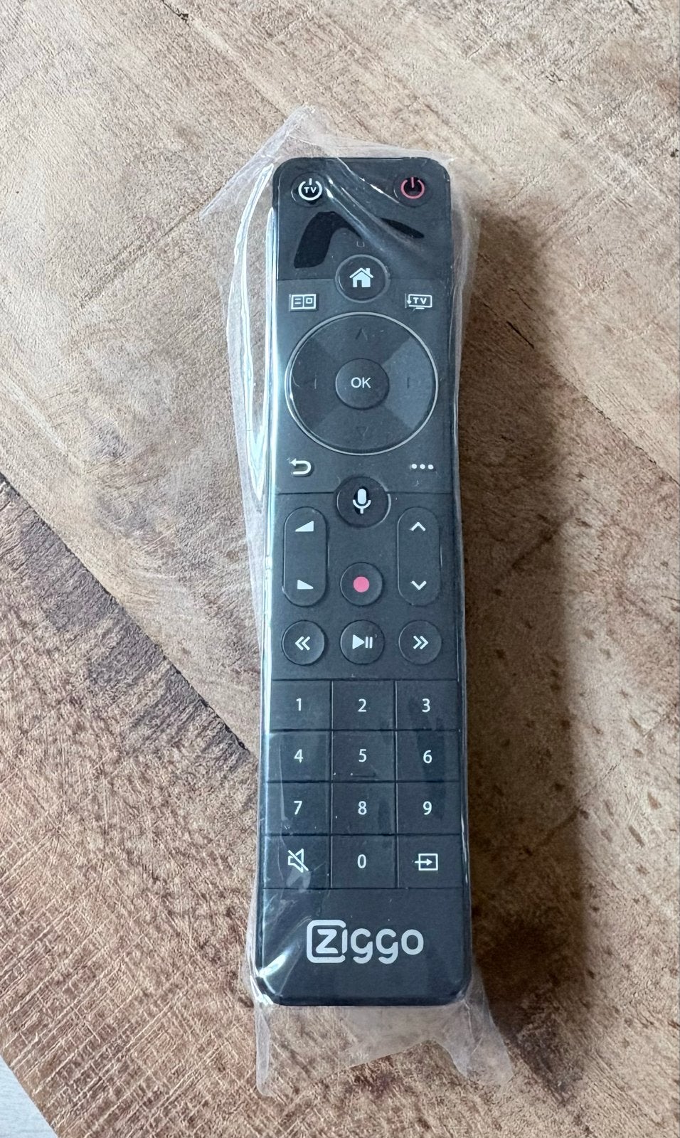 Originele Ziggo afstandsbediening - Splinternieuw, Audio, Tv en Foto, Afstandsbedieningen, Ophalen of Verzenden, Nieuw, Origineel