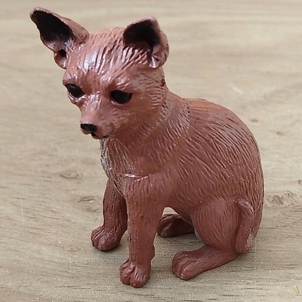 BRUINE CHIHUAHUA*HONDJE*KUNSSTOF CHIWAWA, Verzenden, Zo goed als nieuw, Hond of Kat, Beeldje of Figuurtje