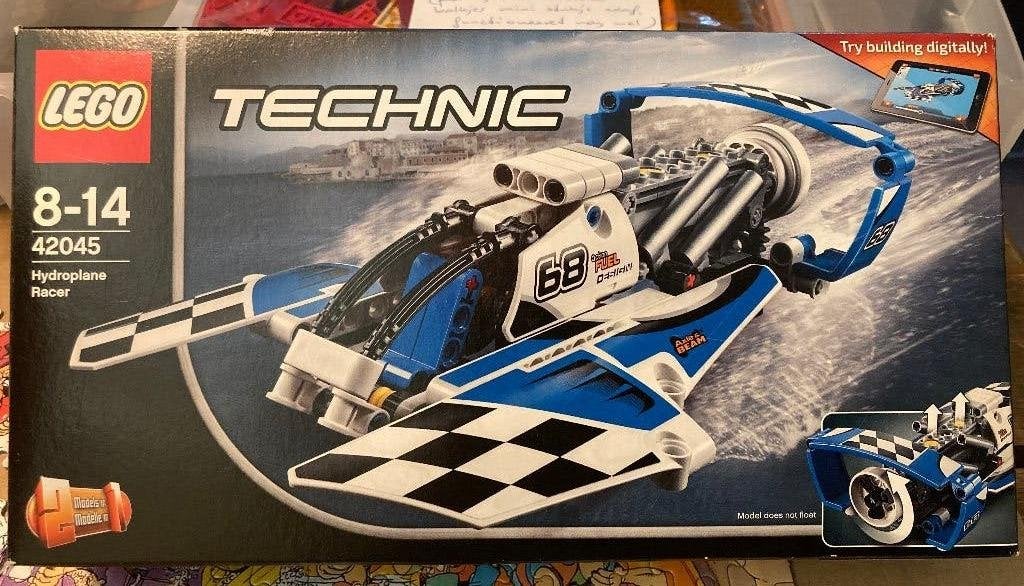 Lego technic 42045, Ophalen, Gebruikt, Lego, Complete set