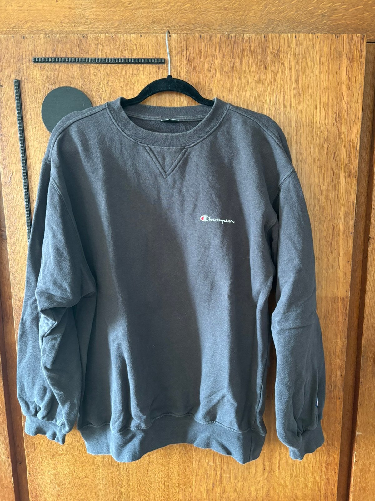 Champion trui / grijs / XL, Ophalen of Verzenden, Gedragen, Maat 56/58 (XL), Grijs