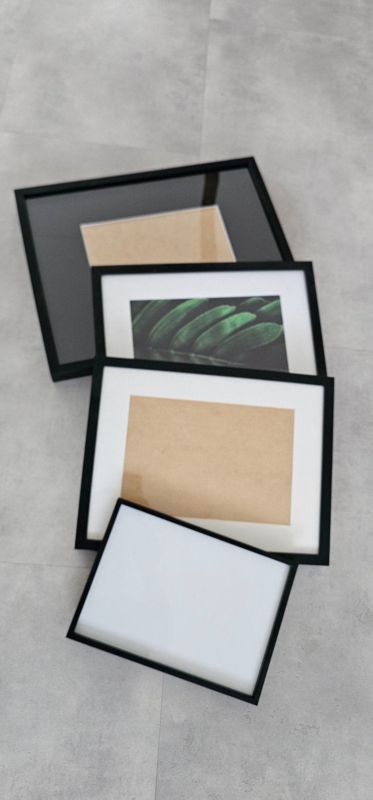 IKEA Ribba fotolijsten set (5 stuks), Ophalen, Minder dan 50 cm, Zo goed als nieuw, Minder dan 50 cm