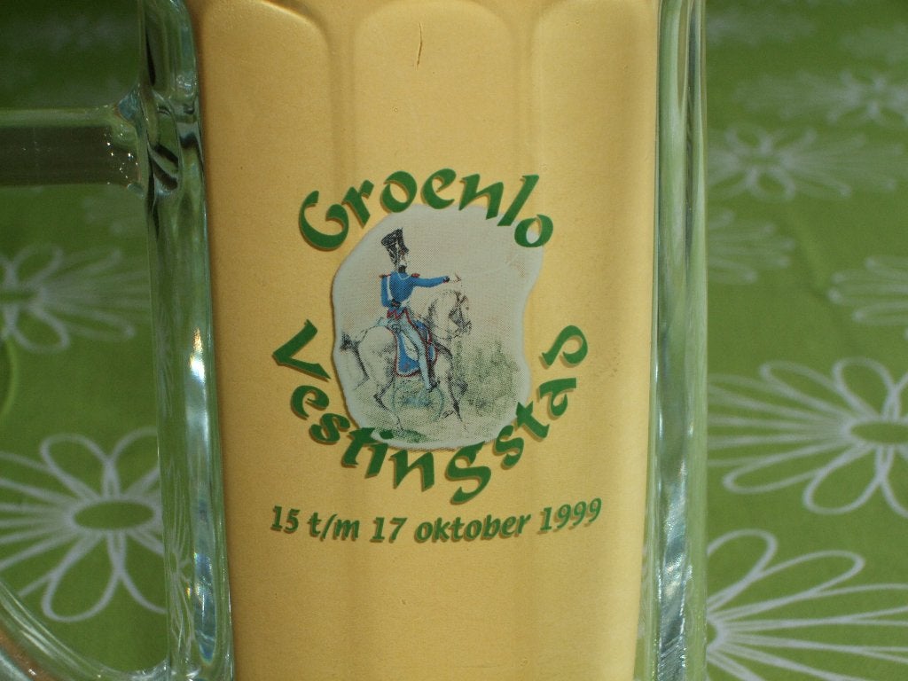 Grolsch bierpul - Groenlo Vestingstad 15 t/m 17 oktober 1999, Ophalen of Verzenden, Zo goed als nieuw, Pul(len), Grolsch