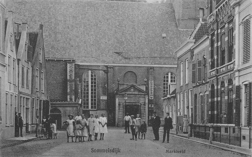 304-050-023 Sommelsdijk Marktveld, Verzenden, Voor 1920, Zuid-Holland