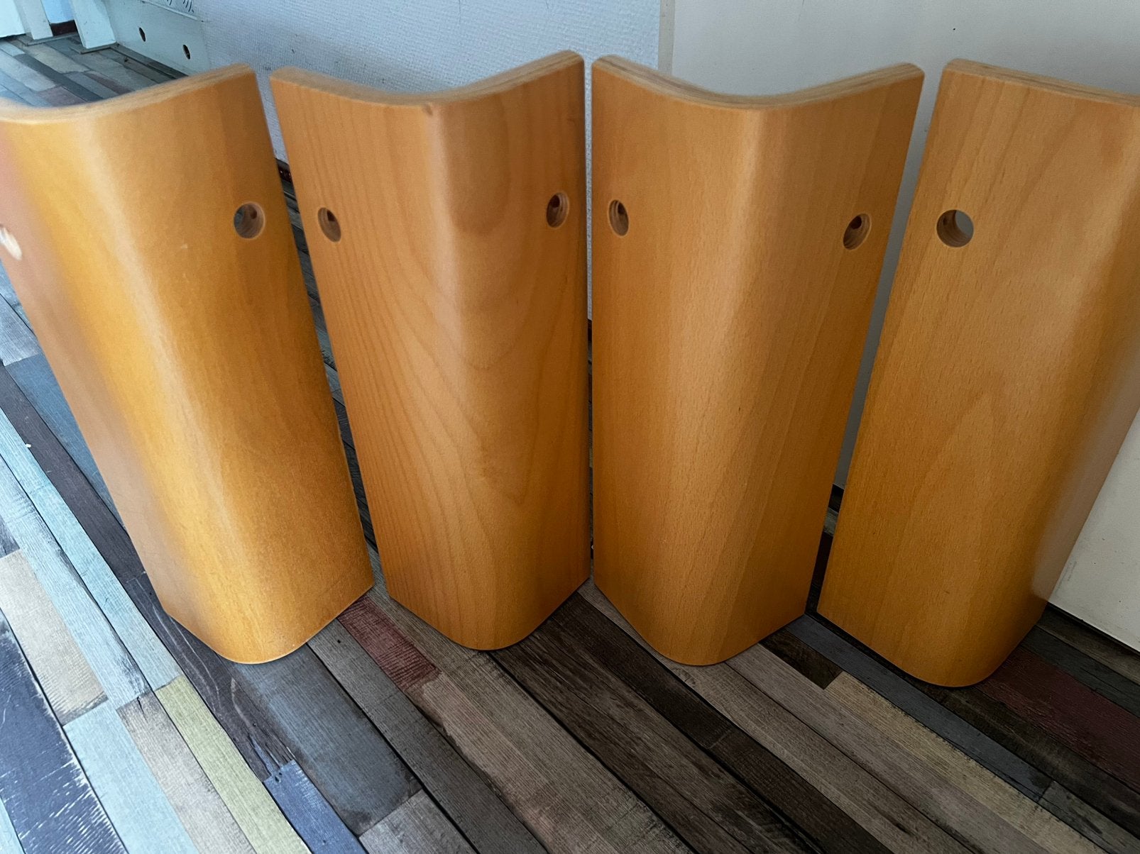Auping Auronde 1500 comfort poten 42 cm hoog beuken, Huis en Inrichting, Slaapkamer | Bedden, Ophalen of Verzenden, Zo goed als nieuw