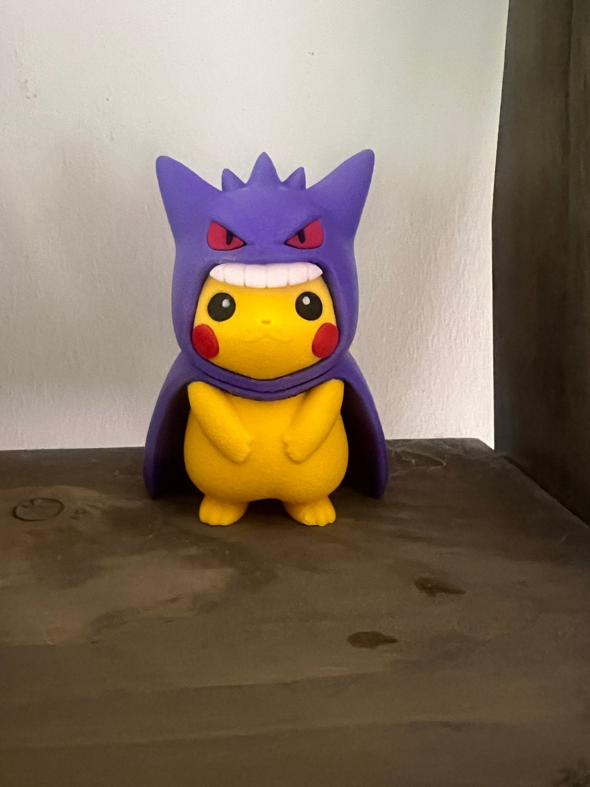 3D geprinte Pikachu in Gengar kostuum, Ophalen of Verzenden, Nieuw
