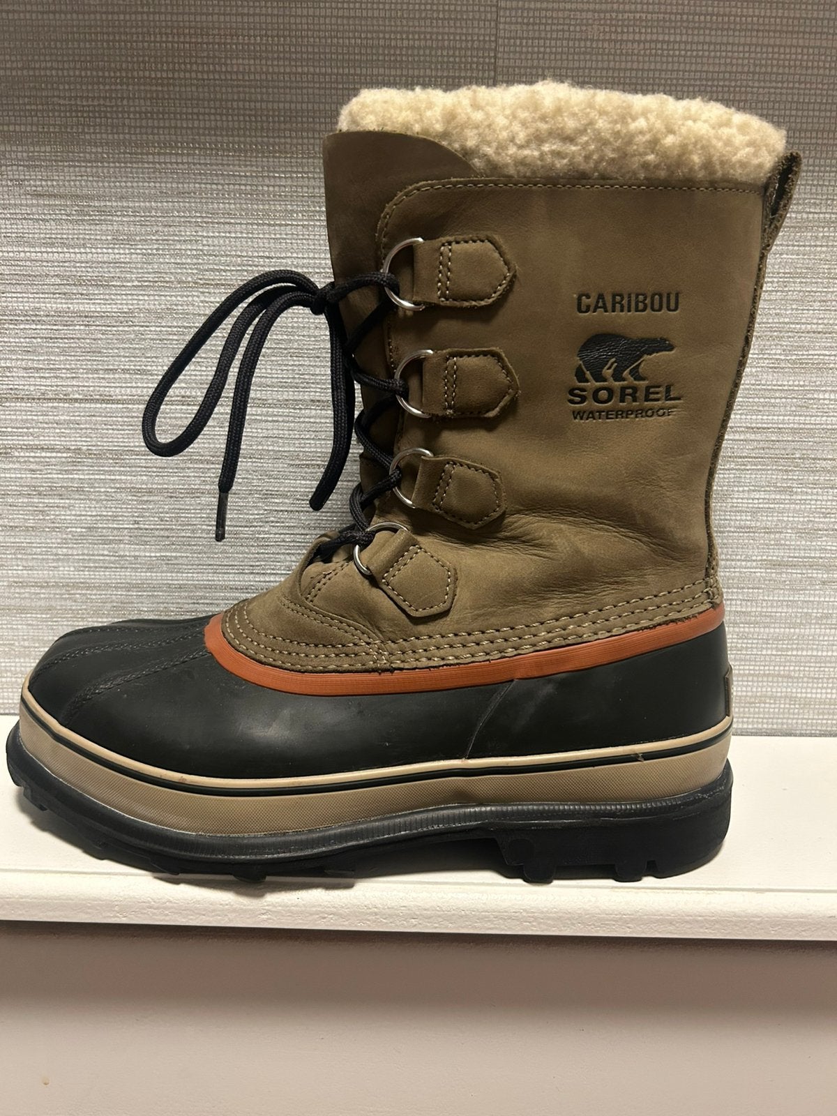 Sorel sneeuw/winterschoen. Handmade Sorel Caribou. Tot -40 ., Ophalen of Verzenden, Zo goed als nieuw