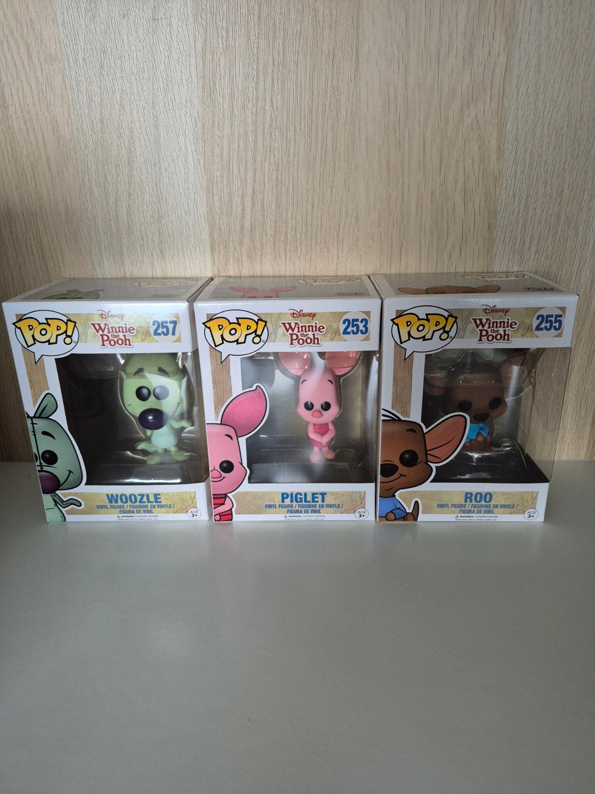 Funko Pop! Disney Winnie de Poeh - Woozle, Knorretje, Roe, Ophalen of Verzenden, Gebruikt