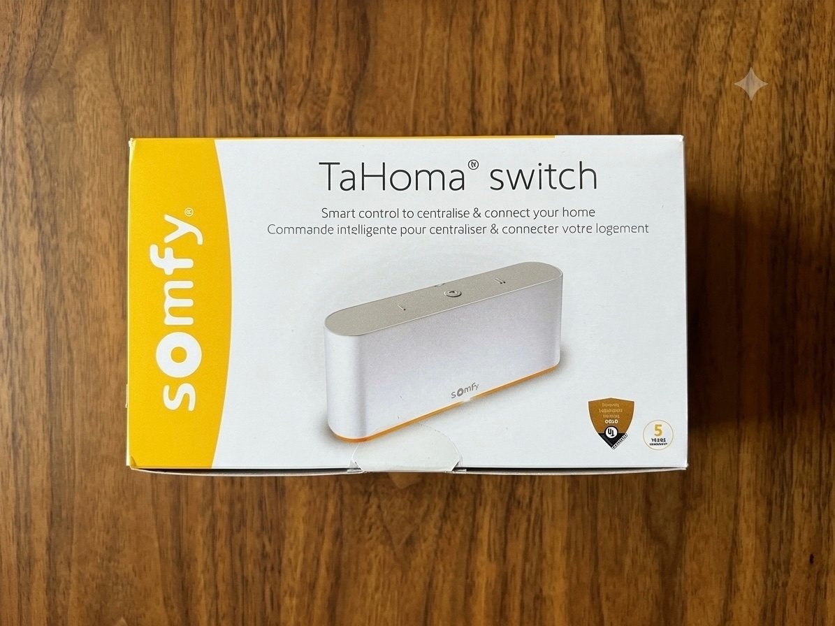 Somfy TaHoma Switch - Smart Home Hub - Nieuw in doos, Overige typen, Nieuw, Ophalen of Verzenden, Overige soorten