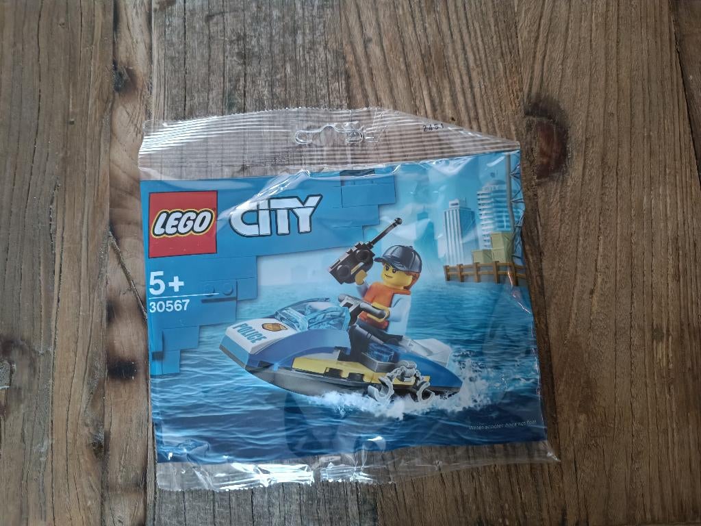 lego city in zak nieuw 30567 Politie waterscooter, Ophalen of Verzenden, Nieuw