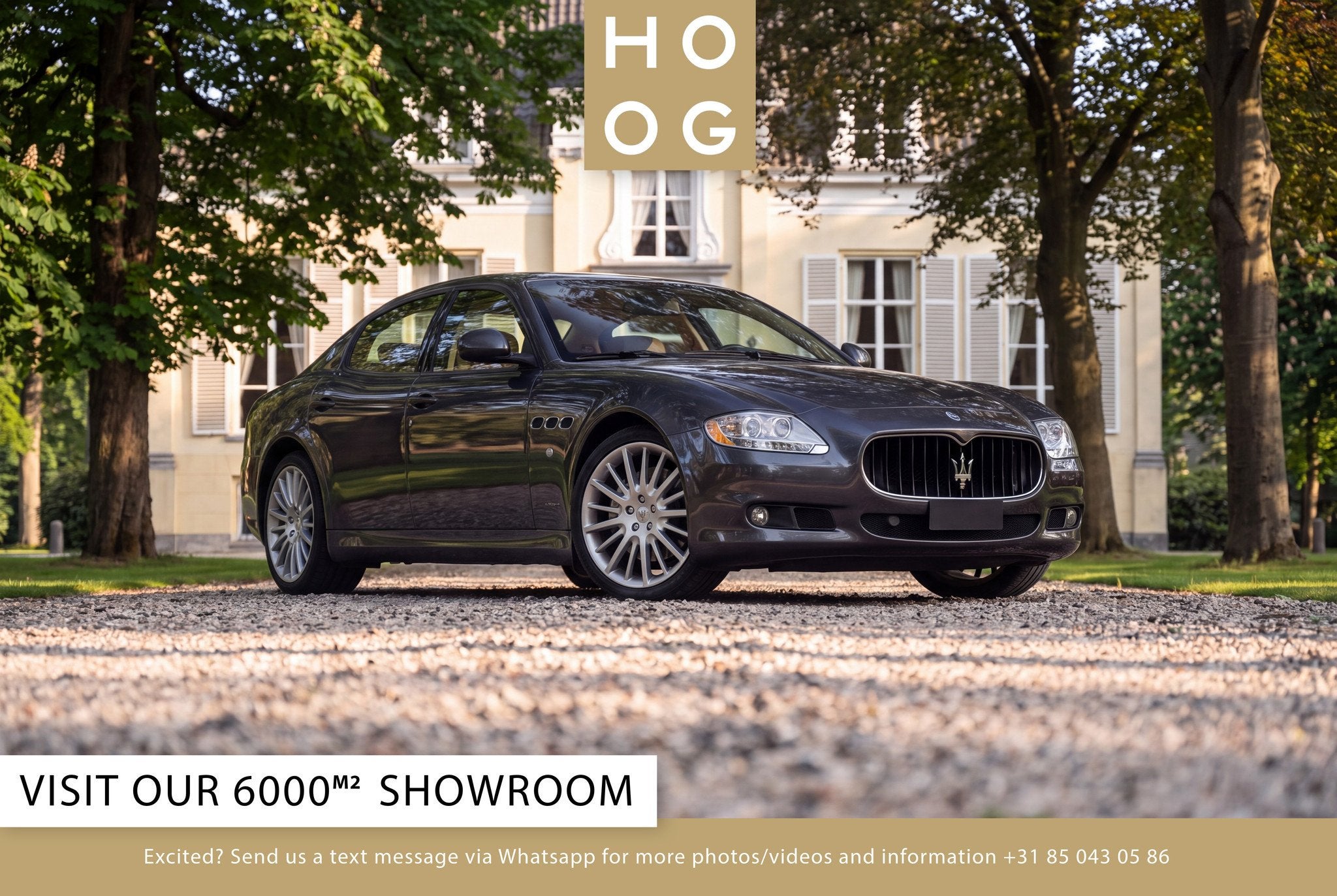 Maserati Quattroporte Sport GTS 4.7 V8 (bj 2010, automaat), Auto's, Gebruikt, 8 cilinders, Overige kleuren, 439 pk