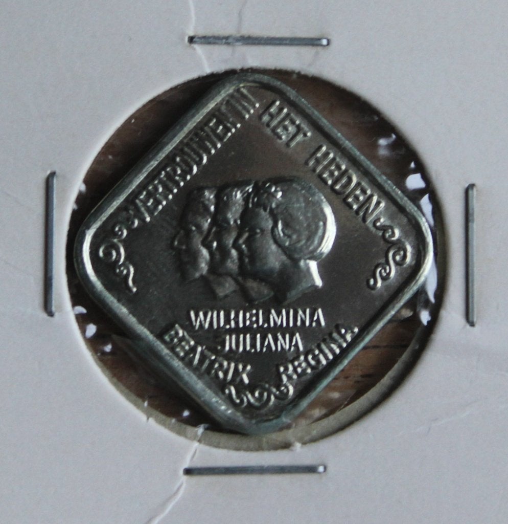 Munten - Nederland - Vierkante Stuivertjes 1980, Postzegels en Munten, Ophalen of Verzenden, Koningin Beatrix, 5 cent, Setje