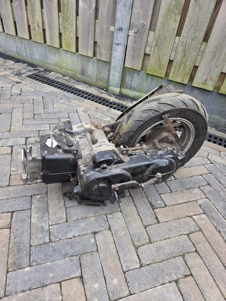 Retro scooter 4 takt blok, Ophalen