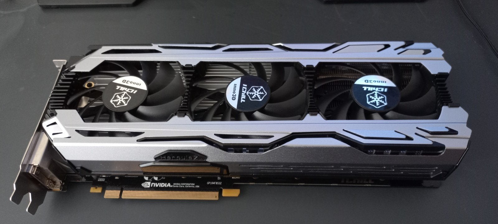 Inno3D iChill GTX 1070 Ti X3 8GB, PCI-Express 3, HDMI, Ophalen of Verzenden, Nvidia