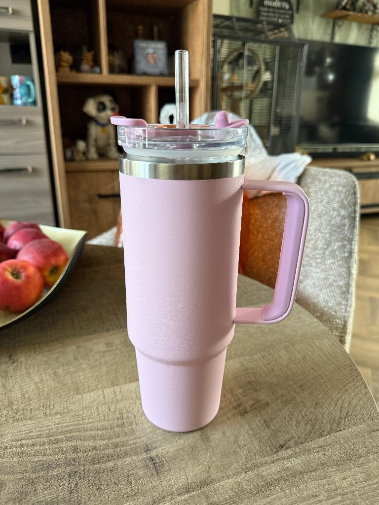 Roze grote drinkfles 900 ml, Ophalen of Verzenden, Nieuw