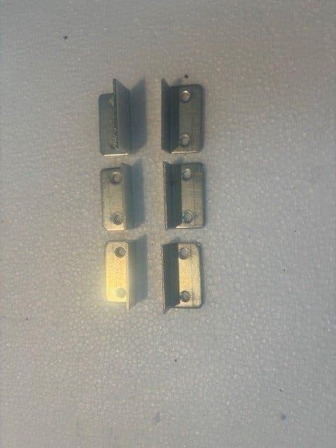 Bevestigingsbeugels-montagebeugels 5 x 2,5 cm, Minder dan 30 cm, Overige typen, Nieuw, Minder dan 60 cm