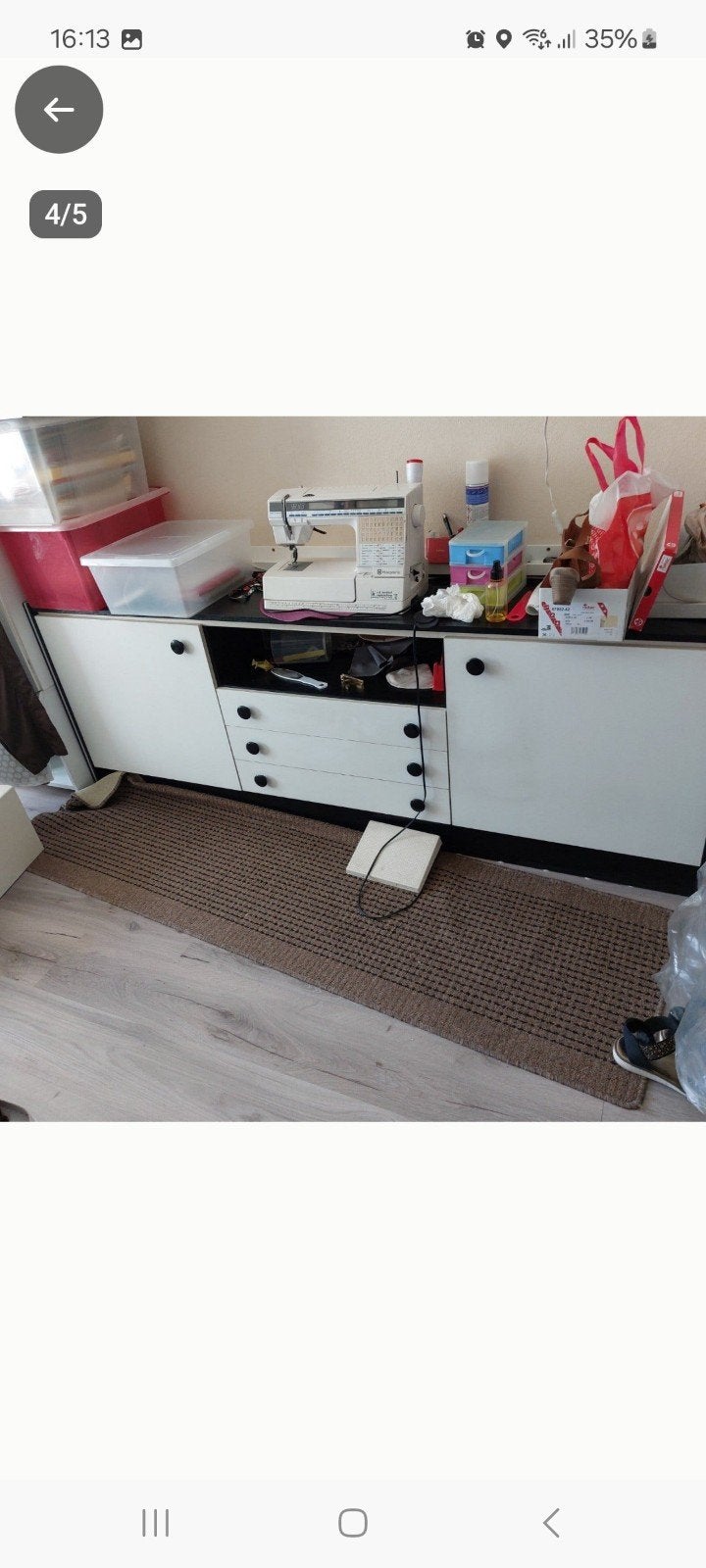 GRATIS 1 DRESSOIR, zsm op te halen, Ophalen, Wit, Enkelwandige keuken