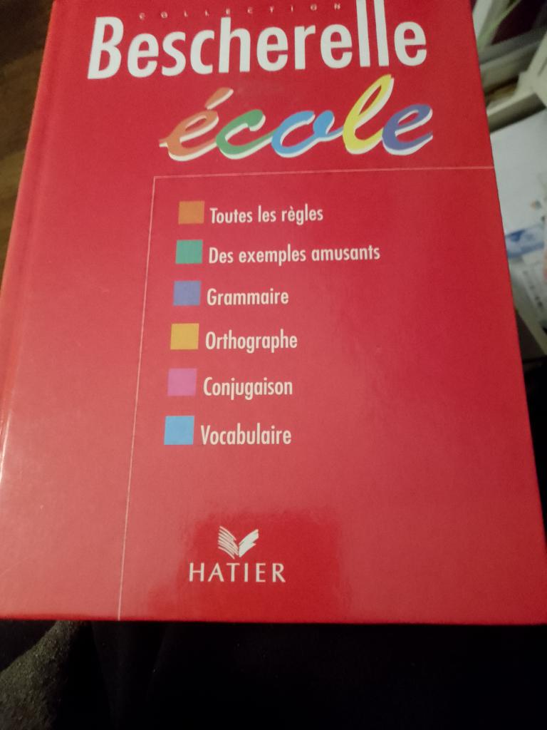 boek frans     bescherelle  ecole   hatier, Boeken, Ophalen of Verzenden