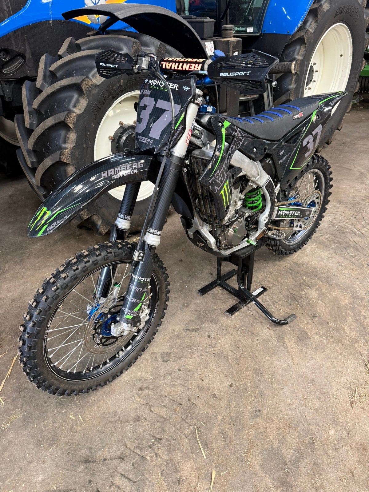 Kawasaki kx450f, 450 cc, Gebruikt, Particulier, Crossmotor