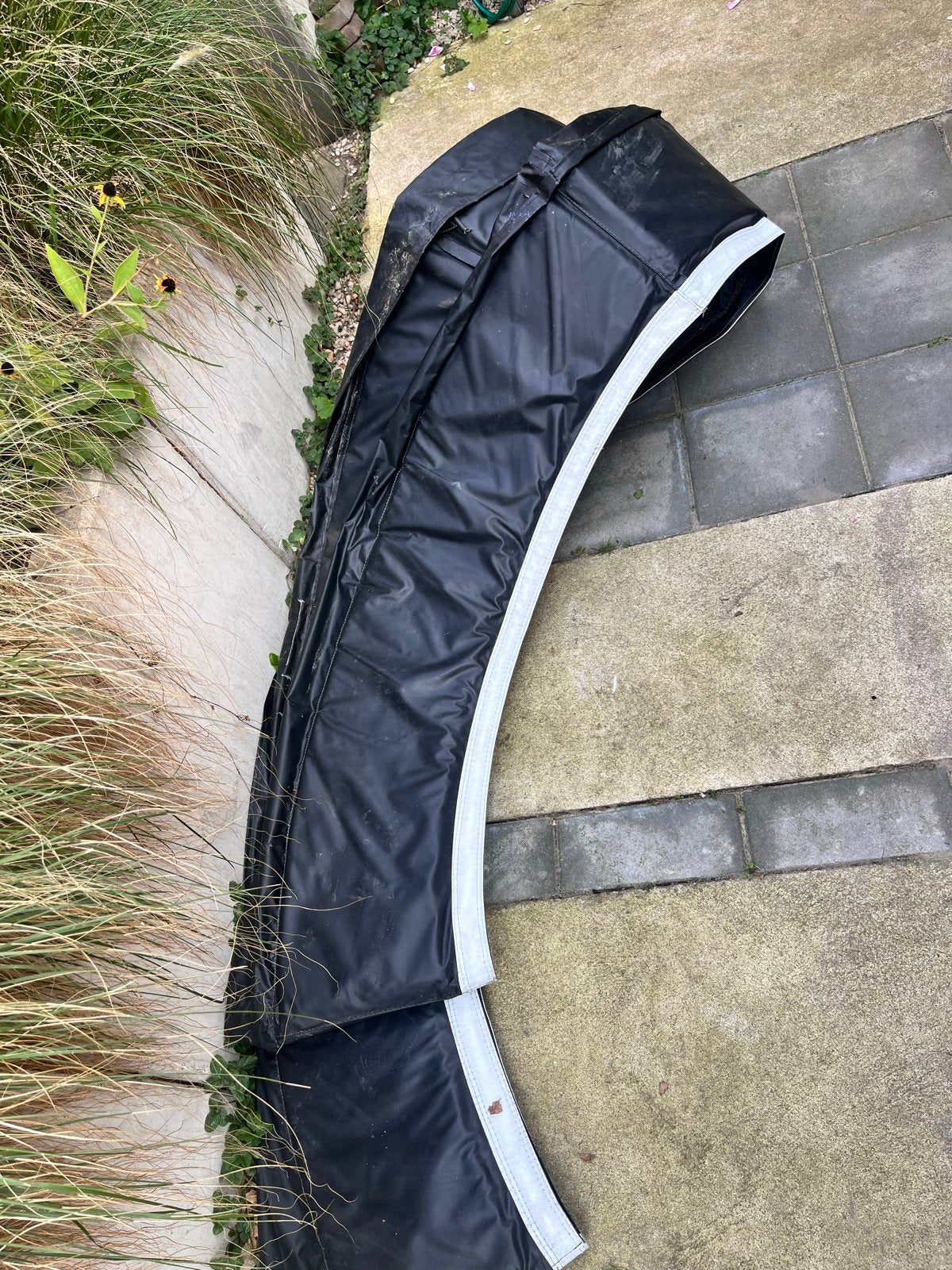 Beschermrand trampoline 305 cm - Gebruikt, Ophalen, Gebruikt