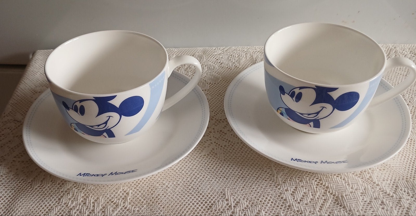 Disney Kop en schotels, Ophalen of Verzenden, Mickey Mouse, Nieuw, Servies