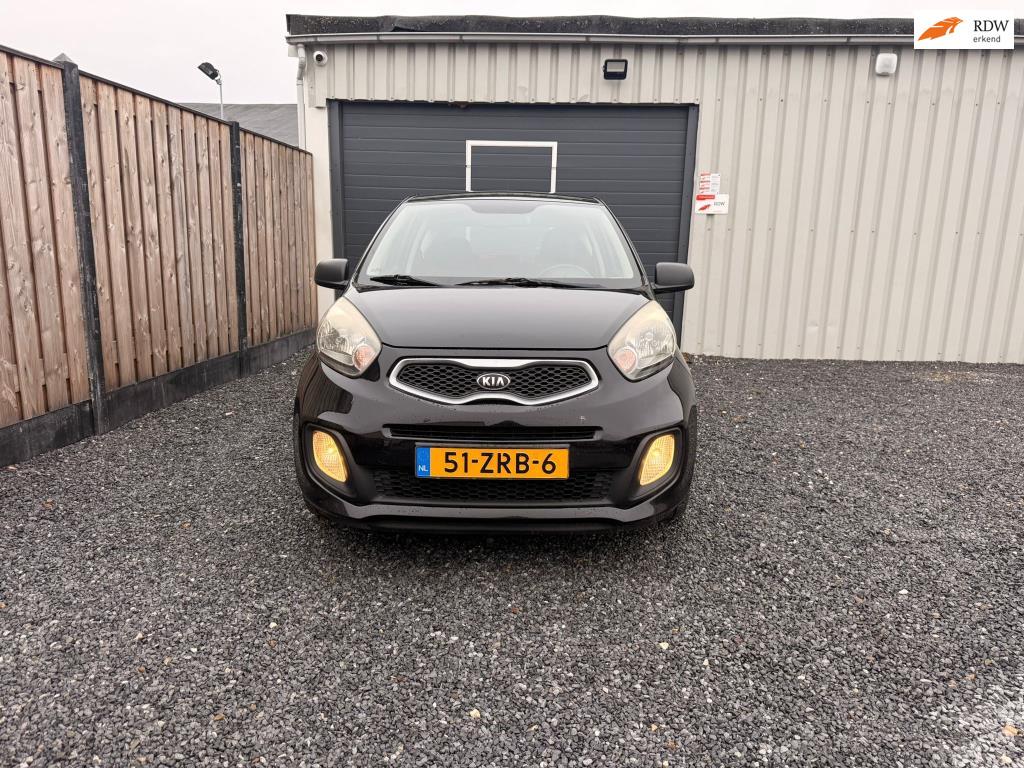 Kia Picanto 1.0 CVVT Airco, Voorwielaandrijving, Euro 5, Stof, Gebruikt