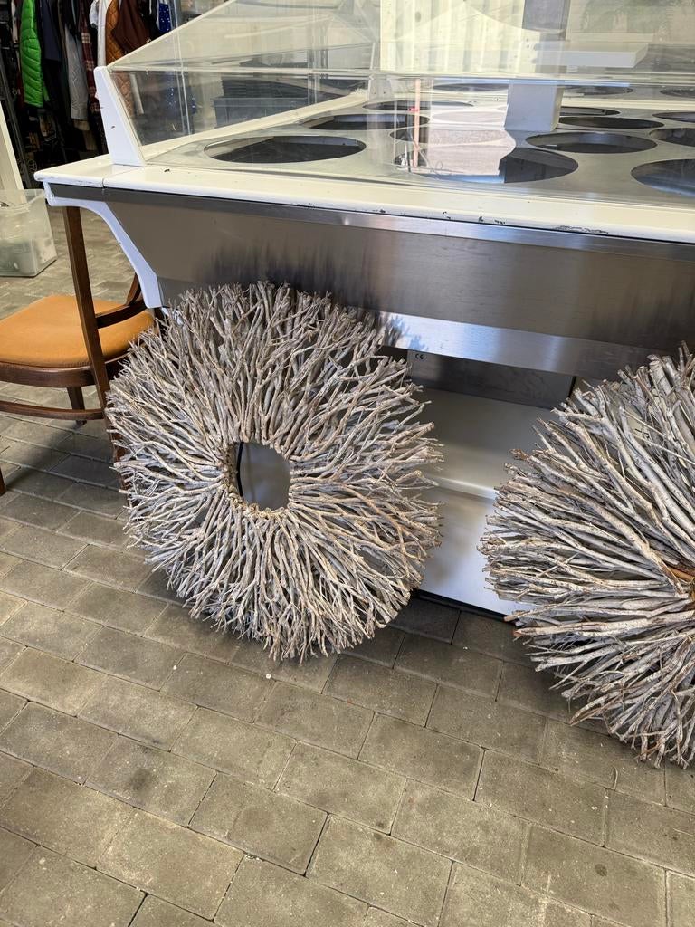 Decoratieve takkenkrans - 80 cm diameter voor huis/tuin, Ophalen, Nieuw, Landelijk, Natuurlijk materiaal