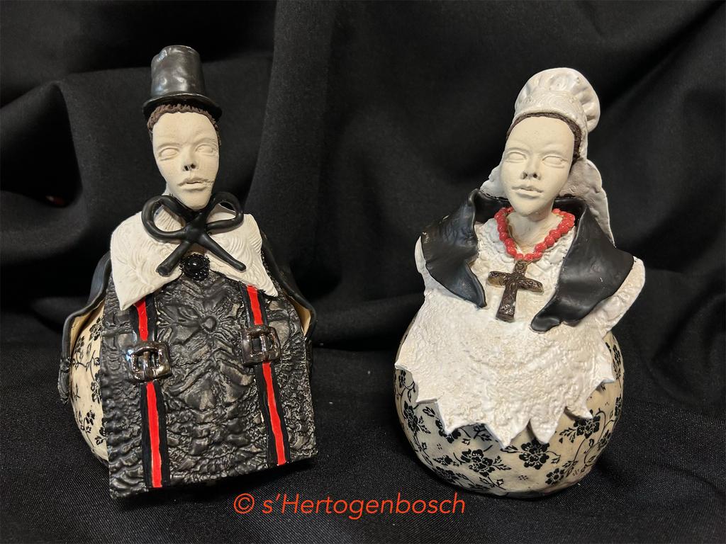 Keramiek beeldjes (hand made), Ophalen of Verzenden, Nieuw, Fantasy