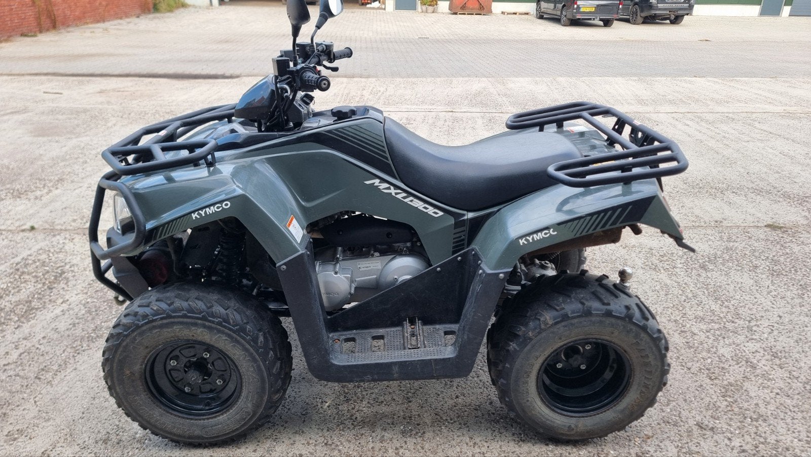 Kymco MXU300 landbouwquad met kenteken, Ophalen