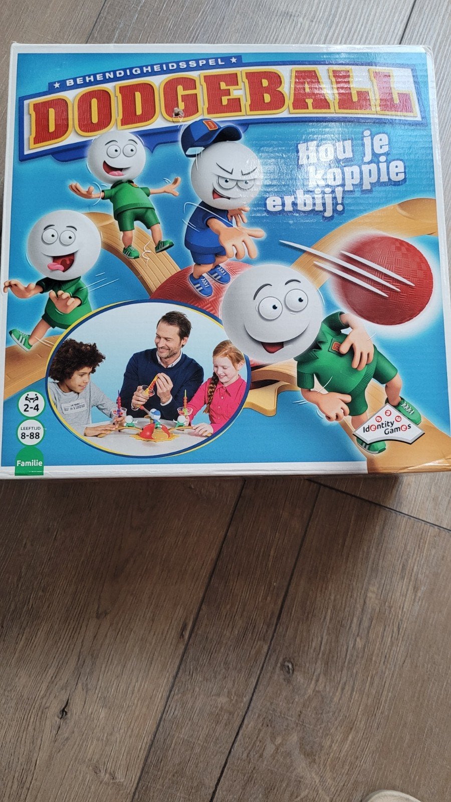 Dodgeball Behendigheidsspel - Nieuw, doos geopend voor foto, Drie of vier spelers, Ophalen of Verzenden, Nieuw