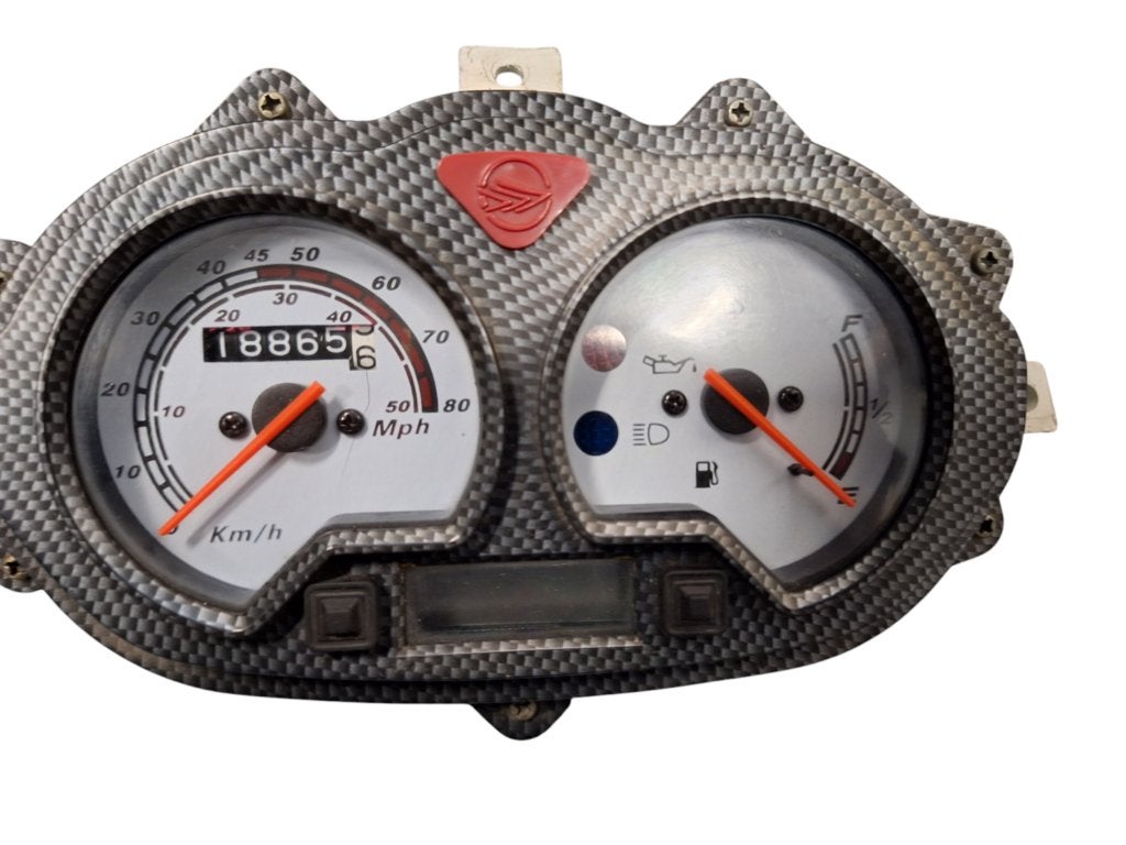 Teller tellerset cockpit origineel Keeway RY6, Gebruikt, Ophalen of Verzenden, Keeway