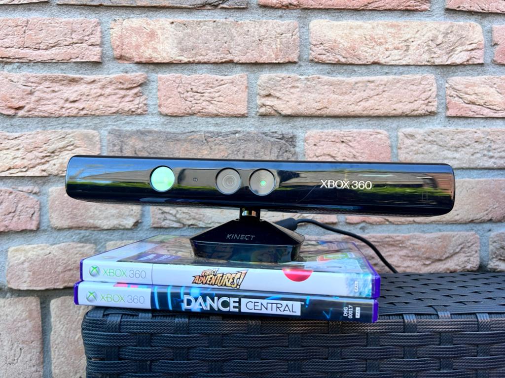 Xbox 360 kinect met 2 games, Ophalen, Gebruikt, Kinect, Xbox 360