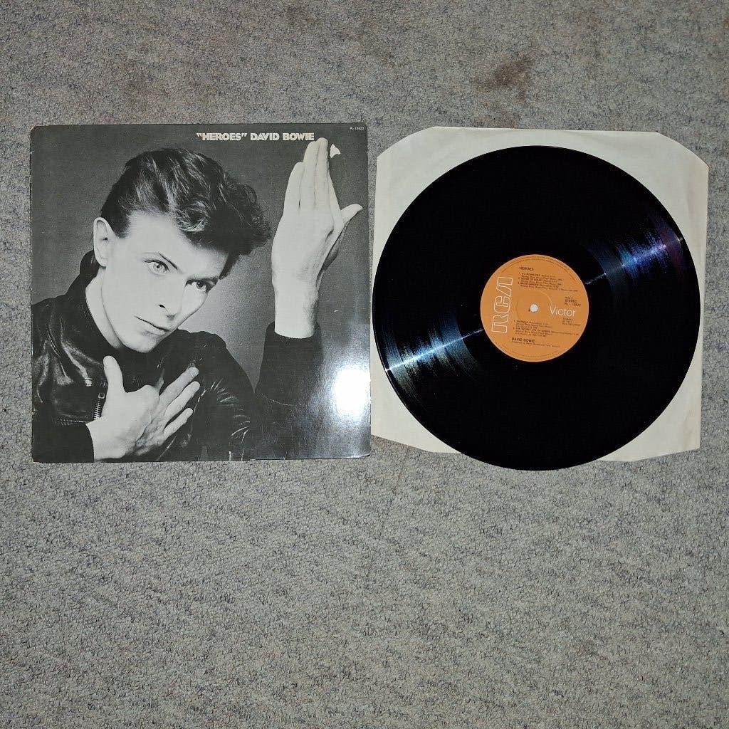 david bowie - heroes, Ophalen of Verzenden, Zo goed als nieuw, 12 inch, Poprock