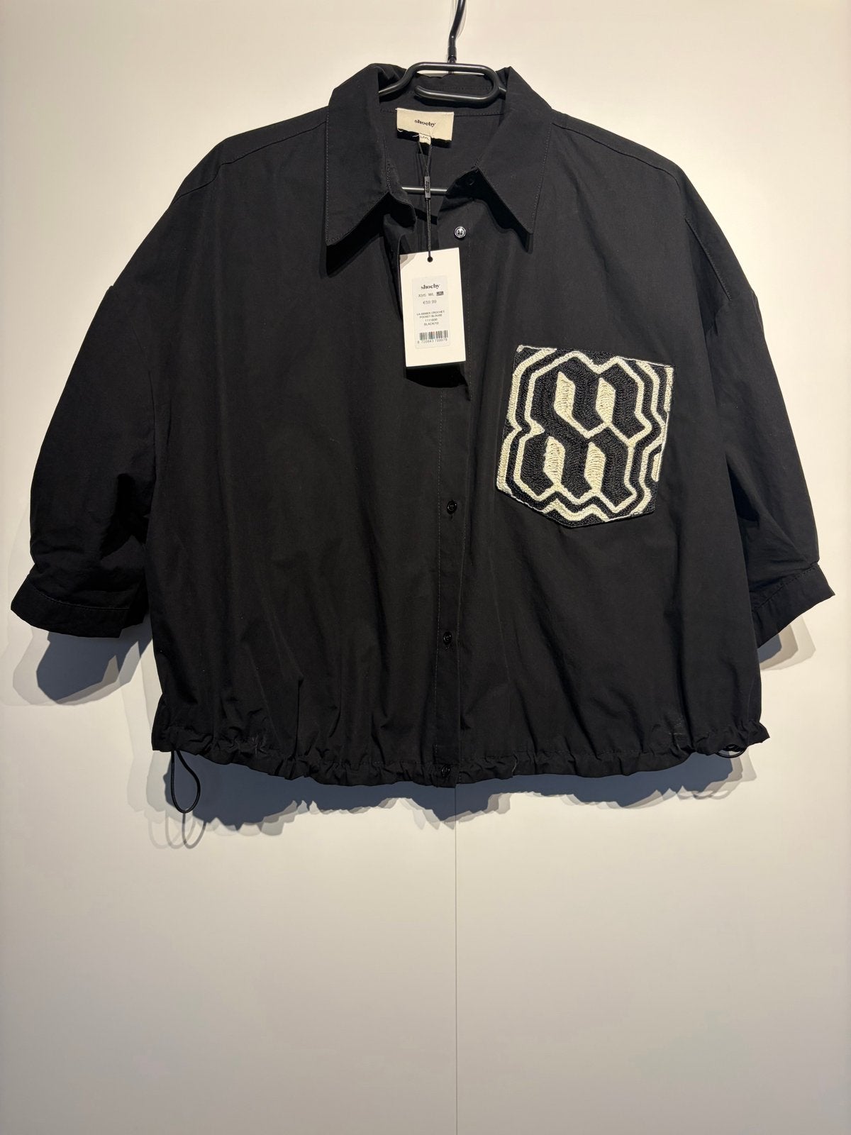 Shoeby Zwarte Blouse  L/XL, Verzenden, Nieuw, Maat 42/44 (L), Zwart