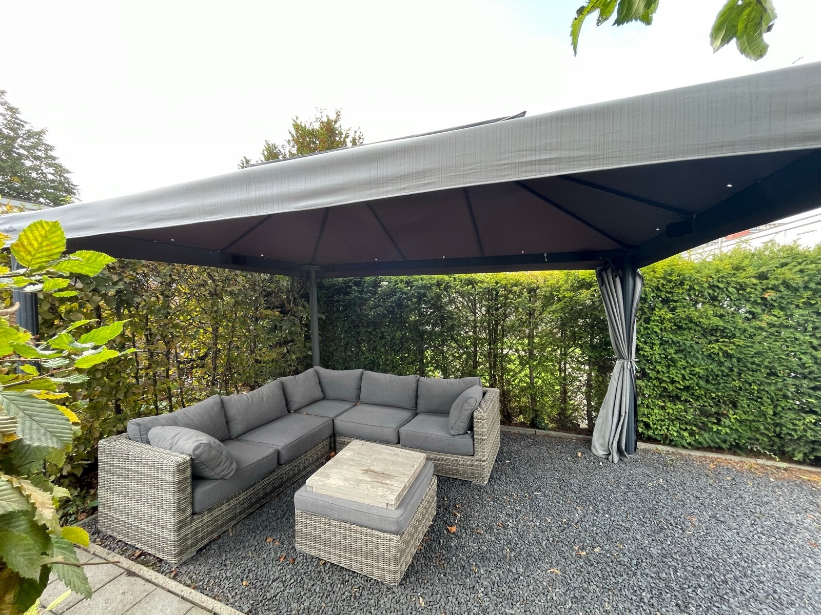 Stijlvol Paviljoen voor Tuin of Terras -, Ophalen, Gebruikt, Minder dan 4 meter, Paviljoen