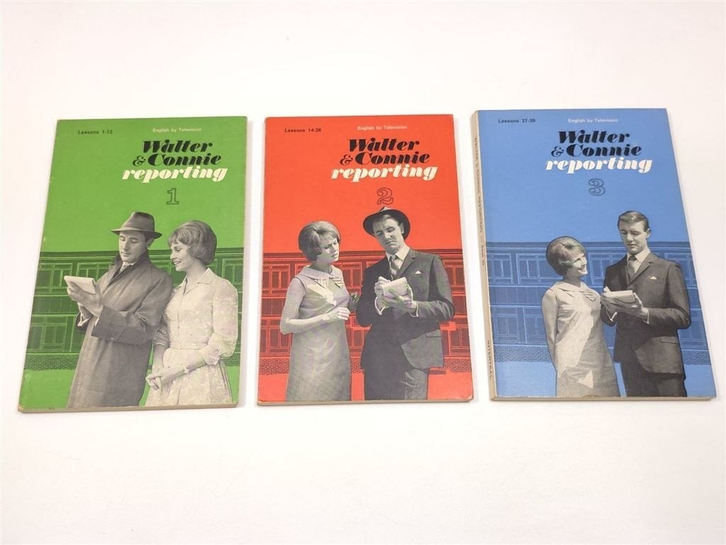 Walter & Connie Reporting — Cursus Engels Vintage \'60s, Ophalen of Verzenden, Gelezen