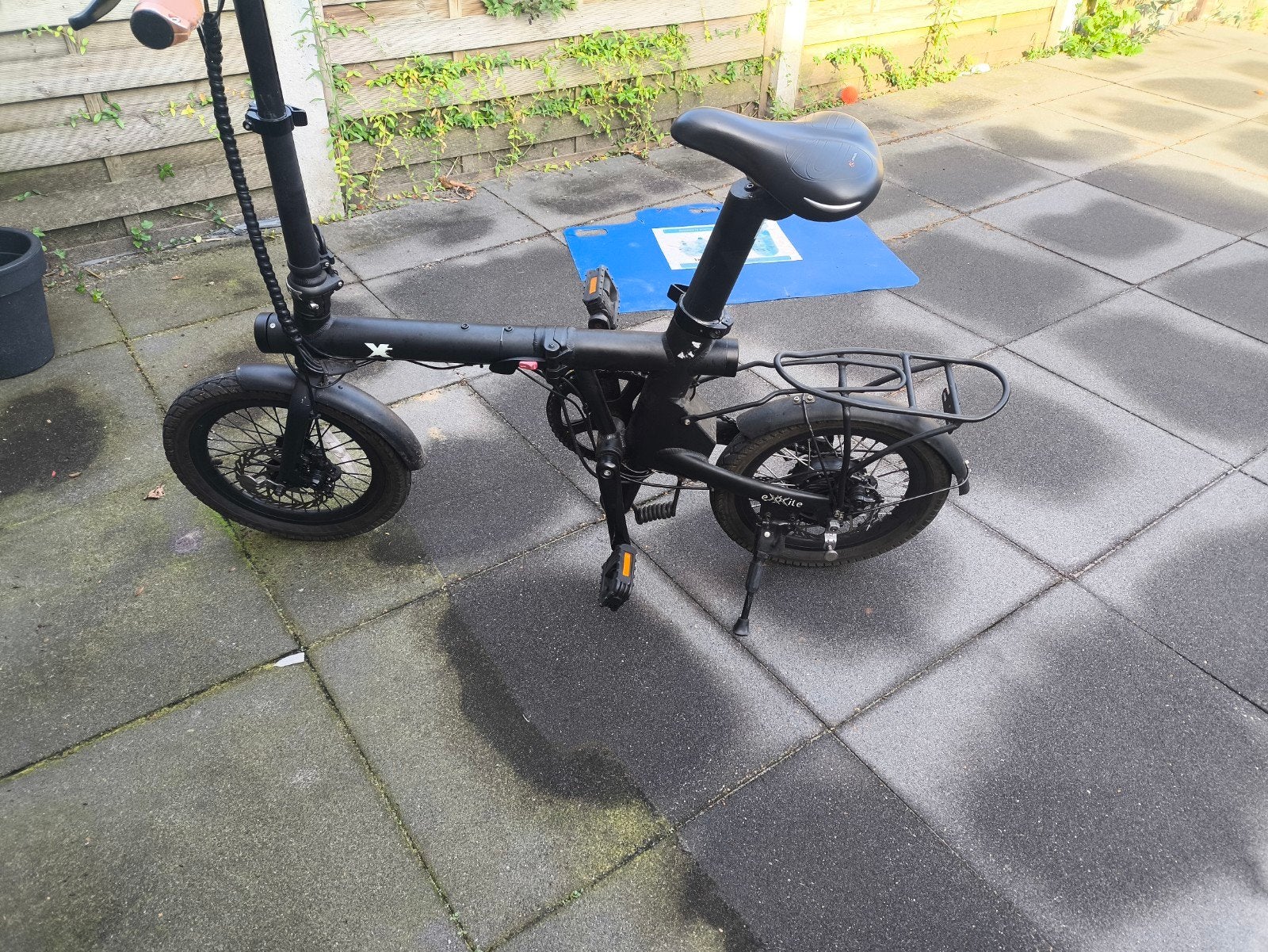 elektrische vouwfiets, Fietsen en Brommers, Ophalen, Gebruikt, 14 tot 16 inch, Totaal opvouwbaar