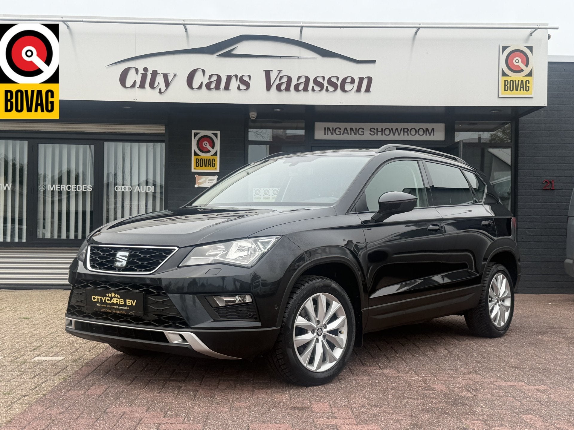 SEAT Ateca 1.0 EcoTSI Style Business Intense 115pk cruisectr, Auto's, Seat, Voorwielaandrijving, Dealer onderhouden, Gebruikt