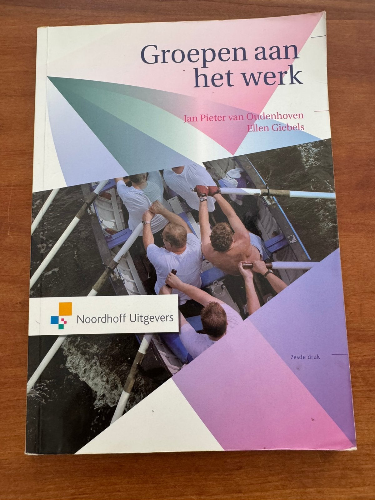 Groepen aan het werk - JP van Oudenhoven & E. Giebels, Ophalen of Verzenden, Alpha, Zo goed als nieuw, HBO